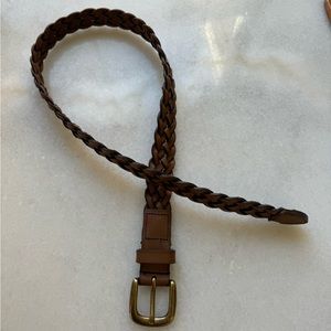 Janie and Jack braided leather belt. 4/5
